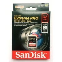 Карта памяти  SanDisk 32Gb Extreme Pro SDXC UHS-I U3  V30 95/633x MB/s