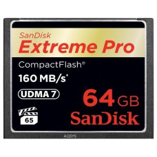 Карта памяти SanDisk Extreme Pro CompactFlash 160MB/s 64GB