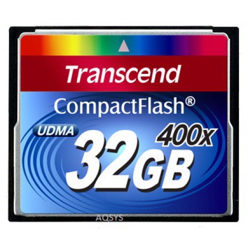 Карта памяти Compact Flash 32GB 400x Transcend (TS32GCF400