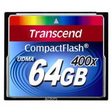 Карта памяти Compact Flash 64GB 400x Transcend (TS64GCF400)