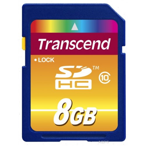 Карта памяти Transcend SDHC 8GB (TS8GSDHC10)