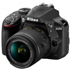 Зеркальный фотоаппарат Nikon D3400 Kit 18-55mm AF-P VR Black