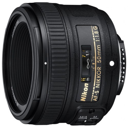 Объектив для фотоаппарата Nikon 50mm f/1.8G AF-S Nikkor